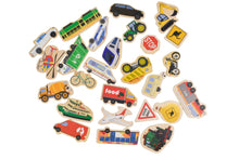 Koala Dream - 26 Pcs Wooden Magnetic Aussie Vehicles