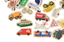 Koala Dream - 26 Pcs Wooden Magnetic Aussie Vehicles