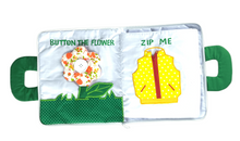 My Quiet Activity Cloth Book - Stripe Green (V1)