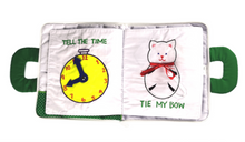 My Quiet Activity Cloth Book - Stripe Green (V1)