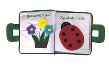 My Quiet Activity Cloth Book - Stripe Green (V3)