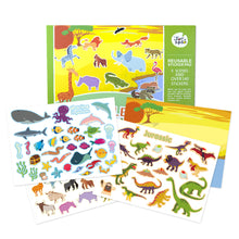 Jar Melo Reusable Sticker Pad Set - Animal World