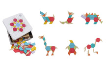 Kaper Kidz 52 pcs Wooden Pattern Blocks