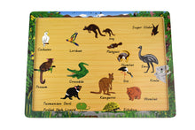 Koala Dream - 24 Pcs Wooden AUSTRALIA ANIMALS and NAME Jigsaw Puzzle