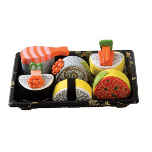 Wooden Sushi Set in Tray (SAWT002)