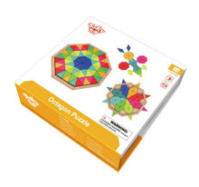 Tooky Toy - 73 Pcs Wooden Octagon Puzzle