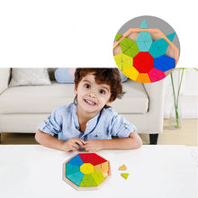 Tooky Toy - 73 Pcs Wooden Octagon Puzzle