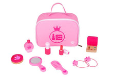 Tooky Toy - Wooden Make up / Beauty Set in a Soft Case