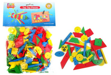 Fun Factory -  Wooden Geometric Shapes Tap Tap pieces - 250g