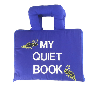 My Quiet  Book BLUE (A3)