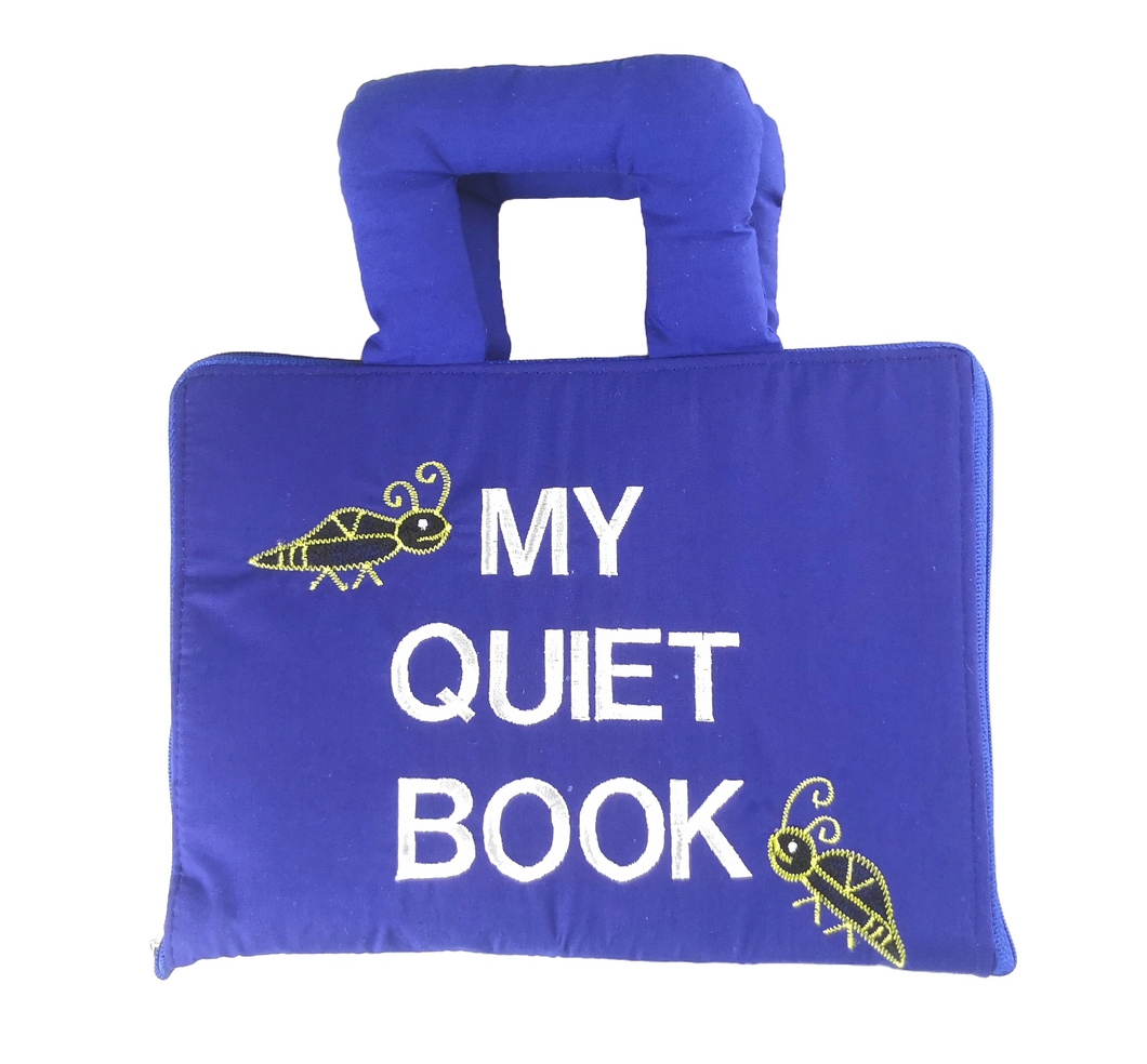 My Quiet  Book BLUE (A3)