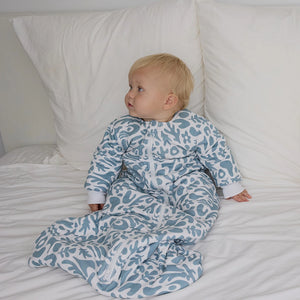 Anchor & Arrow - Sleeping Bag 2.5 Tog Blue Abstract
