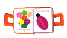 My Quiet Time Activity Cloth Book - Orange