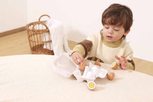 Viga - 12 Pcs (6 eggs) Wooden Cutting Eggs