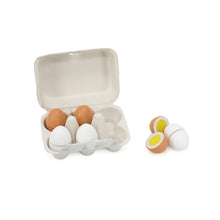 Viga - 12 Pcs (6 eggs) Wooden Cutting Eggs
