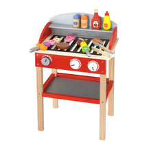 Viga wooden Standing Barbeque (bbq) grill with accessories