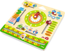 Viga - Wooden Calendar and Clock