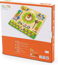 Viga - Wooden Calendar and Clock