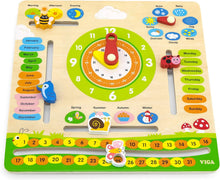 Viga - Wooden Calendar and Clock