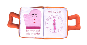 My Quiet Time Activity Cloth Book - Orange