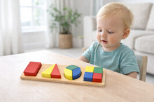 Kaper Kidz - Wooden Shape & Fraction Puzzle