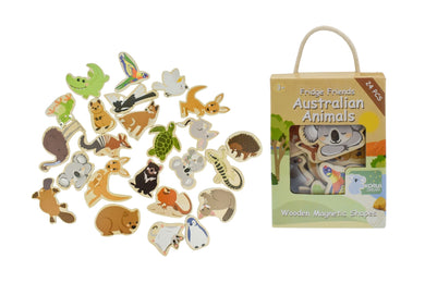 Koala Dream - 24 Pcs Wooden Magnetic Australian Animal