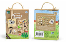 Koala Dream - 24 Pcs Bush Buddies Wooden Memory Game Australian Animal