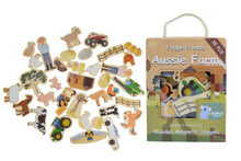Koala Dream - 35 Pcs Wooden Magnetic Aussie Farm