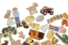 Koala Dream - 35 Pcs Wooden Magnetic Aussie Farm