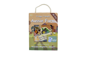 Koala Dream - 35 Pcs Wooden Magnetic Aussie Farm