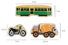 Koala Dream - 26 Pcs Wooden Magnetic Aussie Vehicles