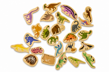 Koala Dream - 25 Pcs Wooden Magnetic Dinosaurs & Prehistoric Animals(ET227)