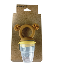 Cherub Baby Silicone Fresh Food Feeder - Mimosa/Caramel
