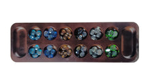 Classic Game Mancala 'Congkak' Dark Brown Wood