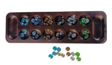 Classic Game Mancala 'Congkak' Dark Brown Wood