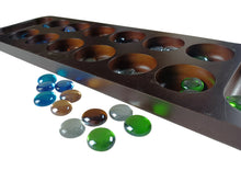Classic Game Mancala 'Congkak' Dark Brown Wood