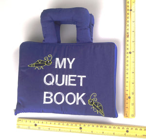 My Quiet  Book BLUE (A3)