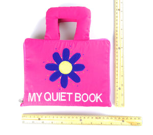 My Quiet  Activity Cloth Book - Pink