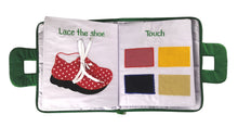 My Quiet Activity Cloth Book - Stripe Green (V3)