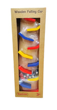 Toyslink - Wooden Rolling Race Car Drop with 3 Cars