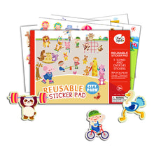 Jar Melo Reusable Sticker Pad Set - City Park