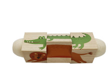 Wooden Twist Puzzle Blocks Jungle Animal