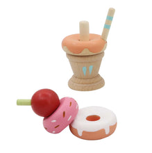 Kaper Kidz - Wooden Stacking Ice Cream Strawberry