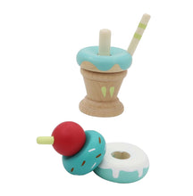 Kaper Kidz - Wooden Stacking Ice Cream Mint