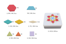 Kaper Kidz 52 pcs Wooden Pattern Blocks