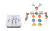 Kaper Kidz -60 pcs Wooden Geometry Connecting Shapes Builing Blocks