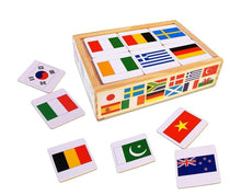 Fun Factory - 48 Pcs Memory Matching Game - Flag