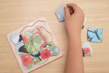 Koala Dream - Wooden Ulysses Butterfly 4 layers Life Cycle puzzle