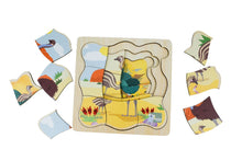 Koala Dream - Wooden Emu 4 layers Life Cycle puzzle