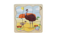 Koala Dream - Wooden Emu 4 layers Life Cycle puzzle